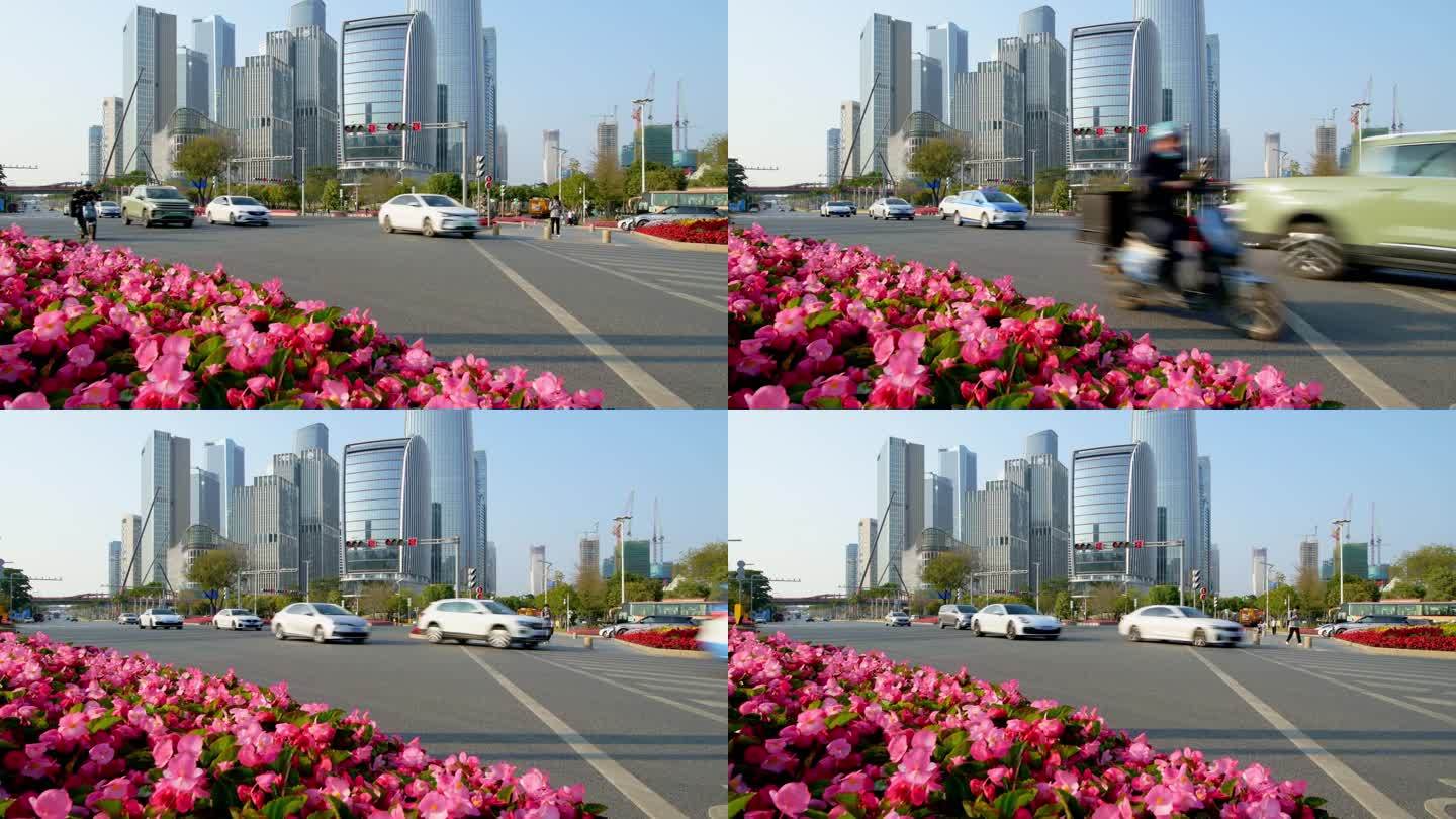 深圳前海中央商务区城市交通