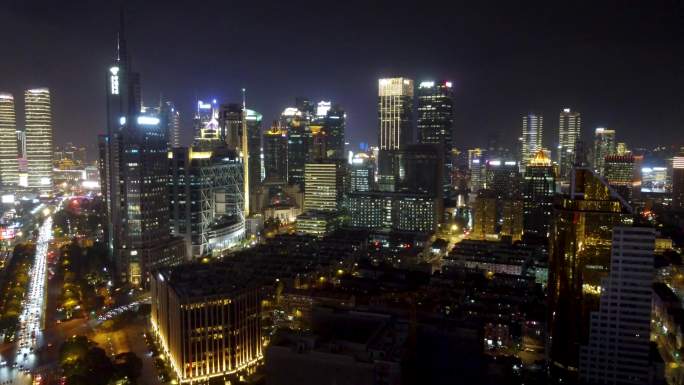 上海 陆家嘴夜景 提篮桥 远洋大厦  世