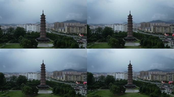 极端天气  暴雨前乌云