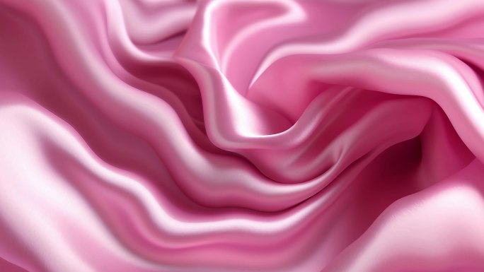 粉色 绸子 布料 真实 质感 丝绸