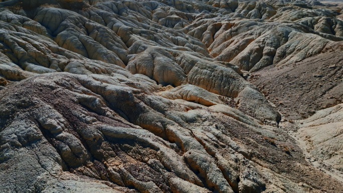 西藏旅游风光千万年前海底沟壑奇观