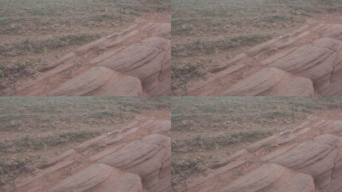 丹霞地貌肌理