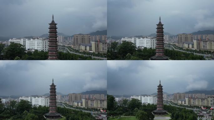 极端天气  暴雨前乌云