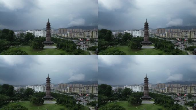 极端天气  暴雨前乌云