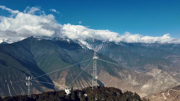 5G基站网络信号发射塔物联网信号传输覆盖
