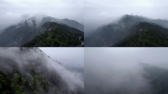 延时摄影 山景 云雾缭绕 延时拍摄 仙境