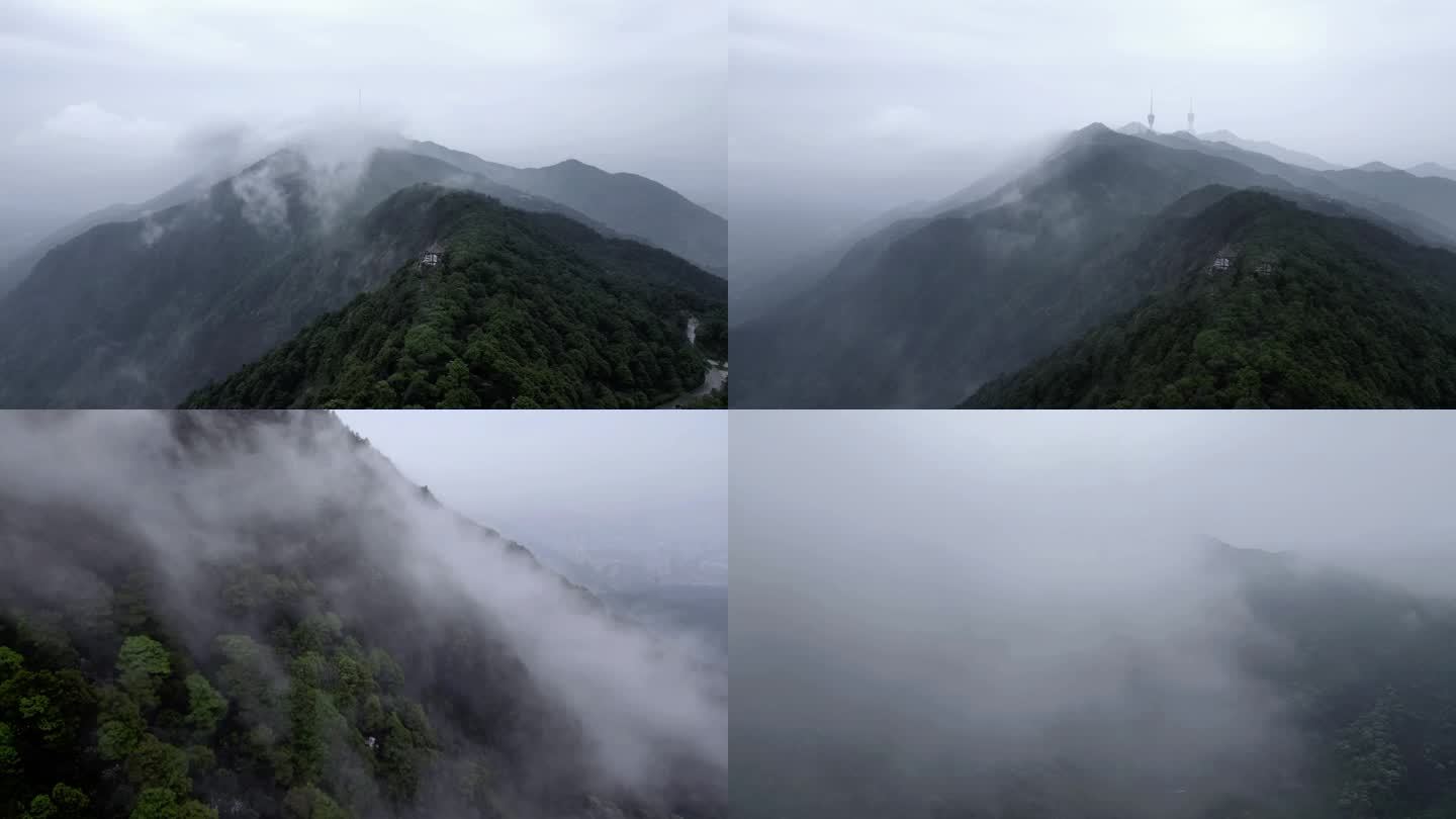 延时摄影 山景 云雾缭绕 延时拍摄 仙境