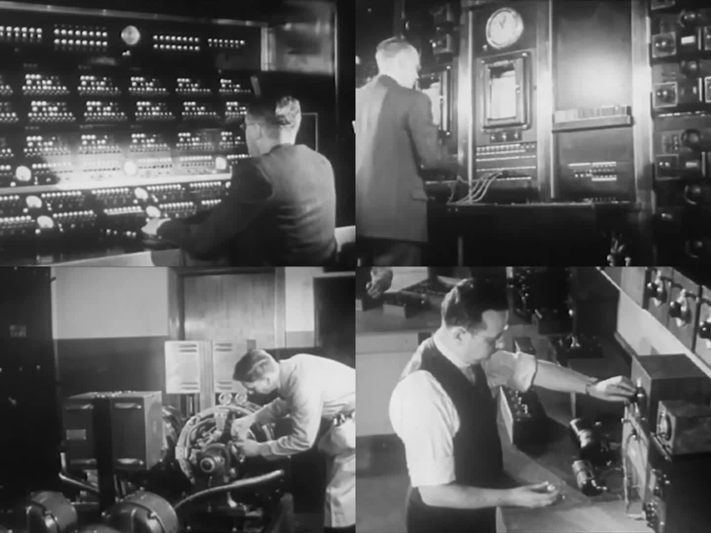 40年代电信 通讯 广播 录音 电信