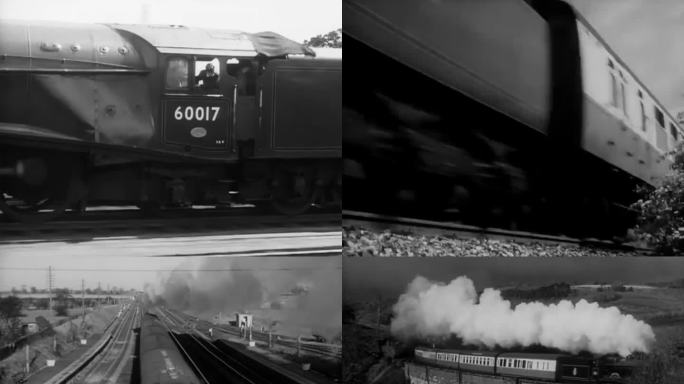 老火车 蒸汽机车 40年代火车 50年代