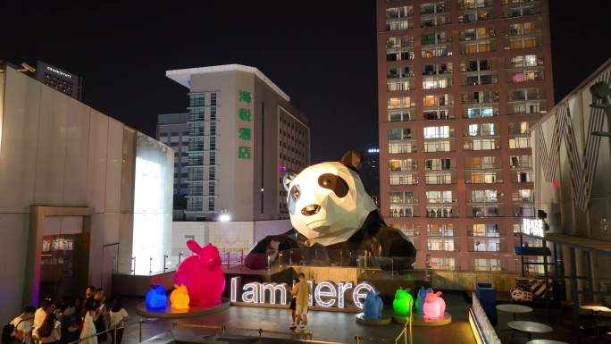 【成都地标】IFS国际金融中心大熊猫艺术