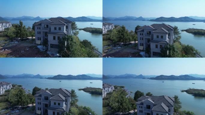 杭州临安青山湖航拍4K