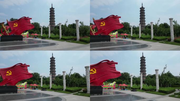 江西安远县  地标建筑无为塔