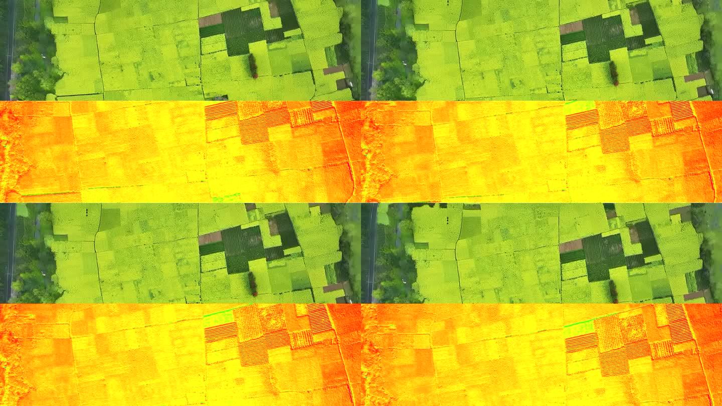农业多光谱无人机监测农作物长势