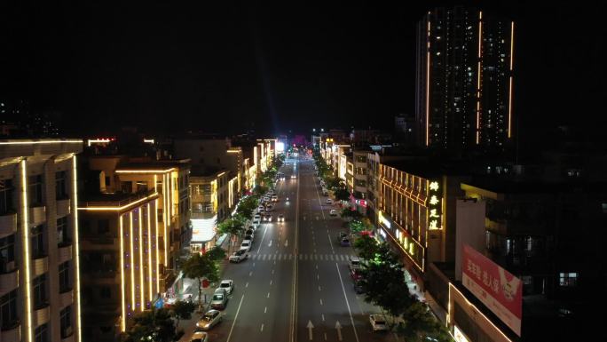 县城夜景 陆河 乡村振兴