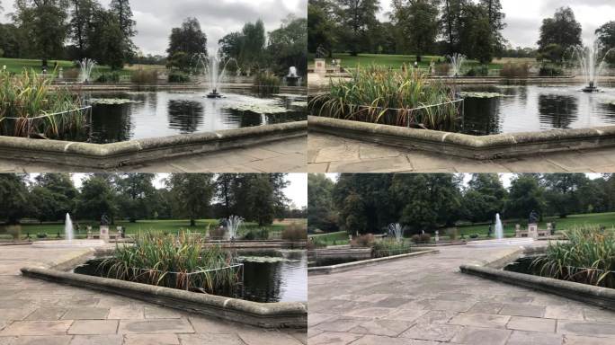 原创英国伦敦海德公园喷泉