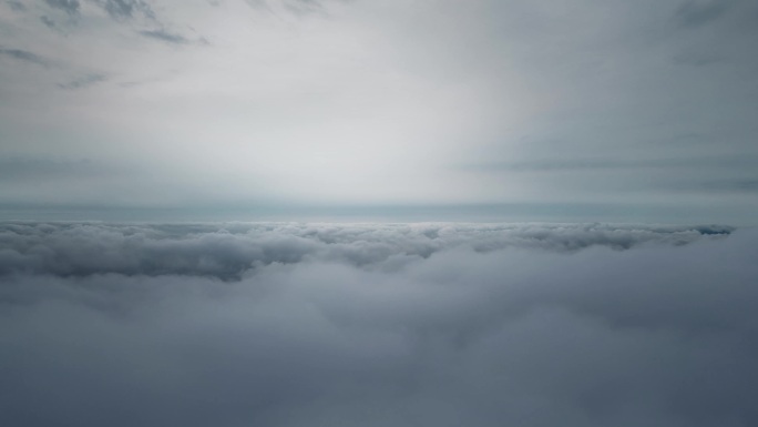 云海上飞行4K背景素材
