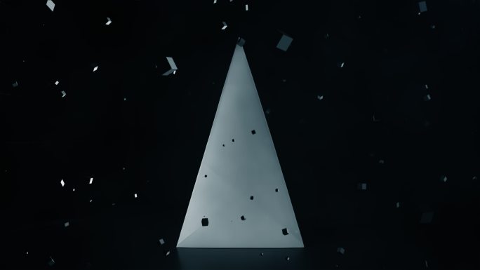 三角门方块立方体冲屏转场时空空间时空门