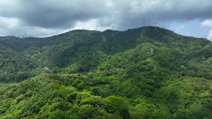 【正版合集素材】深圳阳台山航拍