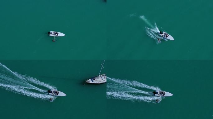 【4K航拍】冲浪-毛里求斯极限水上运动