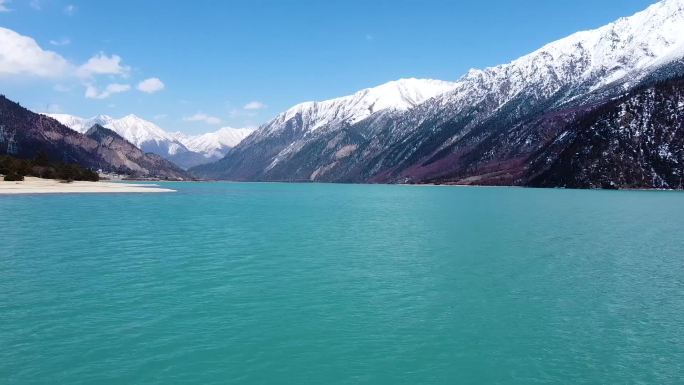 西藏然乌湖实拍