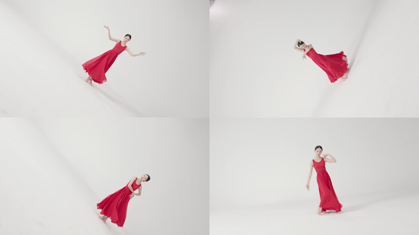 优美的中国舞蹈实拍4K