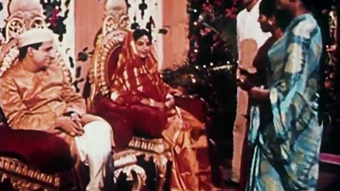 50年代印度泰姬陵结婚典礼