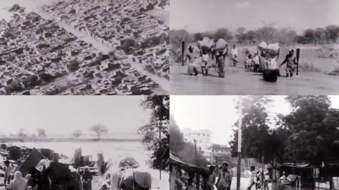 50年代印度亚穆纳河洪水水灾