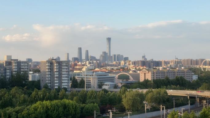 北京城市景观高清延时