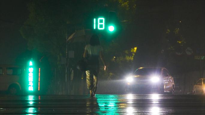 【7分钟】雨夜城市人文生活
