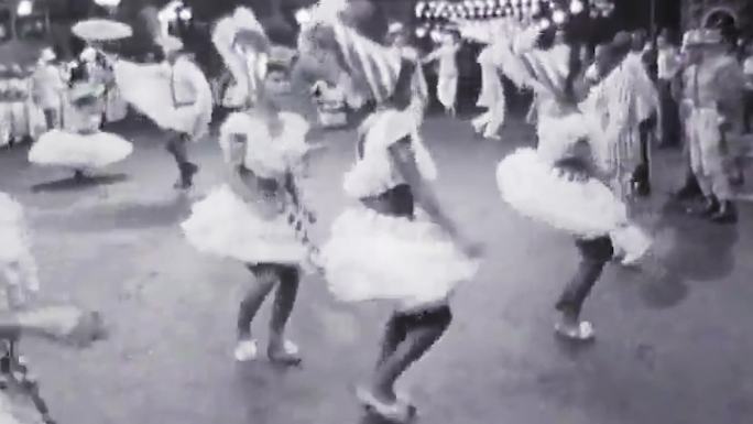 60年代巴西桑巴舞表演