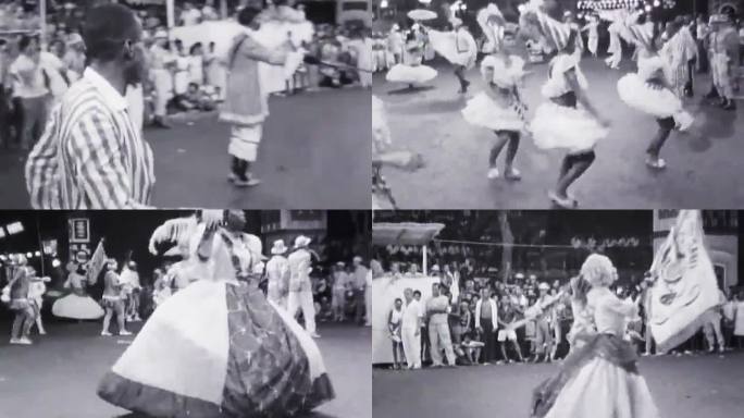 60年代巴西桑巴舞表演
