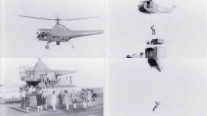 40年代美军R-5直升飞机