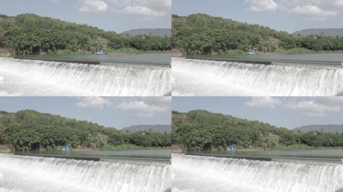 滚水坝 水坝 船 船到滚水坝 海事