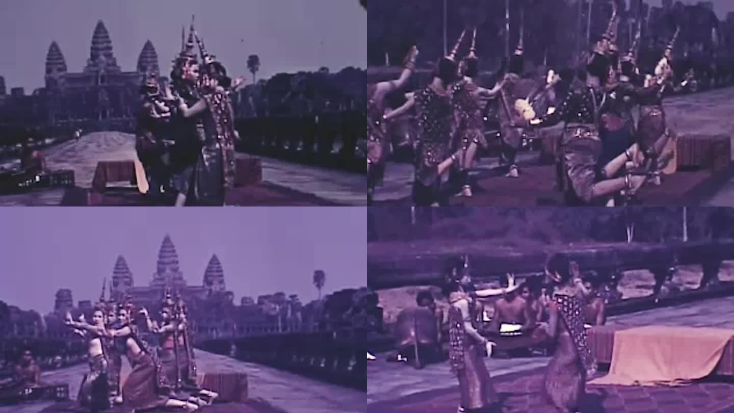 40年代柬埔寨高棉舞蹈跳舞