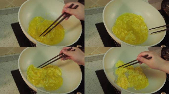 做菜摊鸡蛋炒鸡蛋 (3)