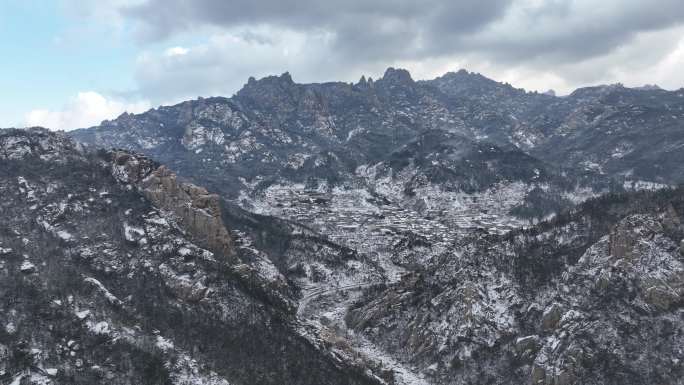 北九水雪景