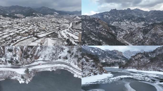 北九水雪景