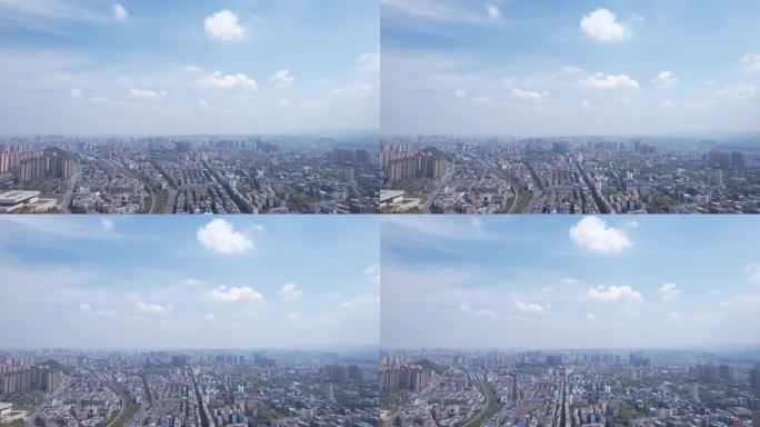 航拍南充城市大景丨5K丨原创实拍