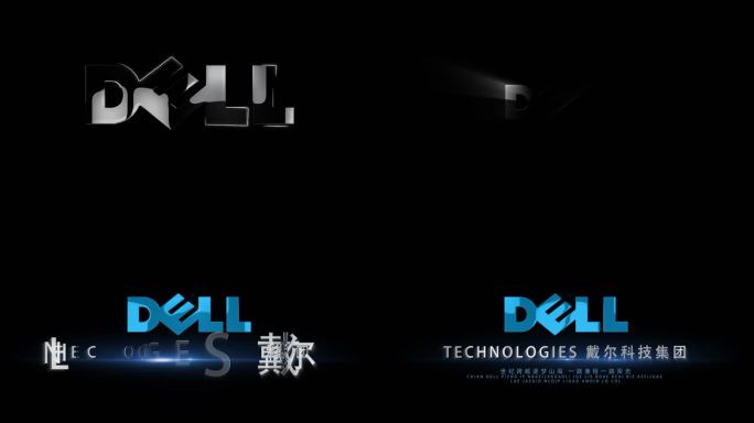 金属光LOGO-DELL