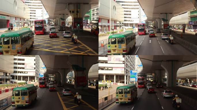 4K香港街道
