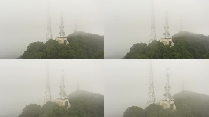 发射塔 电视塔 山上的塔 卫星塔 发射站