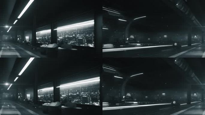 抽象光影建筑时空科幻世界穿梭宽屏超宽屏