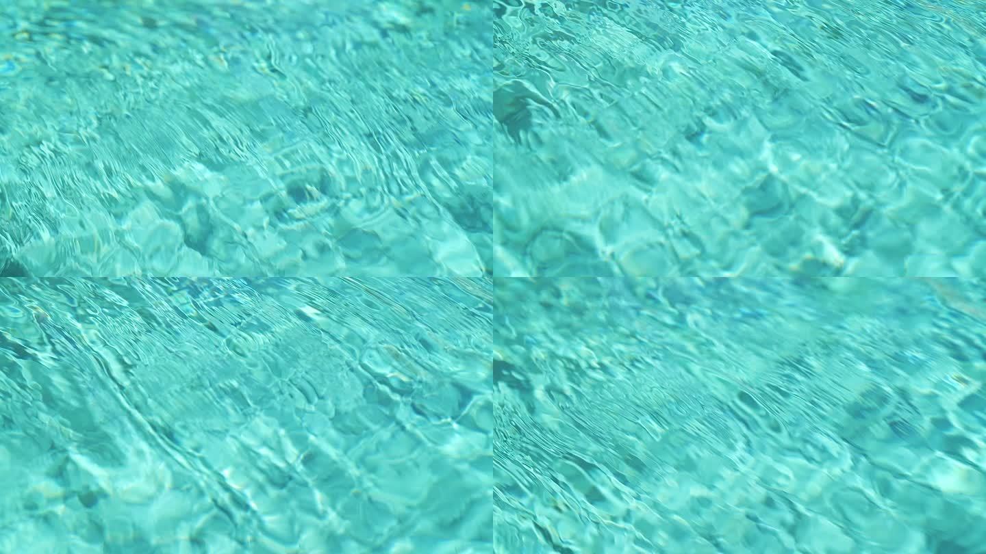 泳池水波纹  水面  波光粼粼