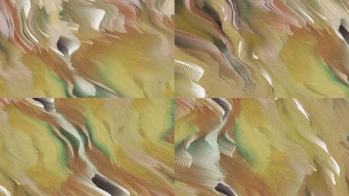 抽象背景艺术海浪涌动创意视觉投影4682