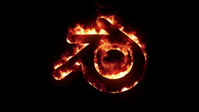 【AE模板】火焰燃烧Logo文字图片特效