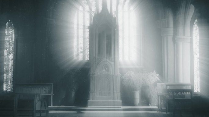 教堂大教堂宗教建筑光影变化神秘宽屏超宽屏