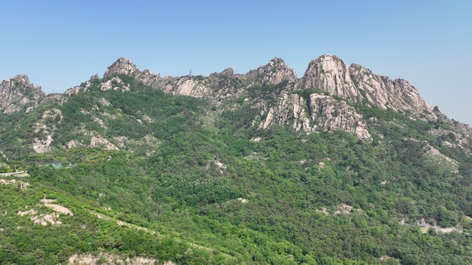 青岛浮山航拍