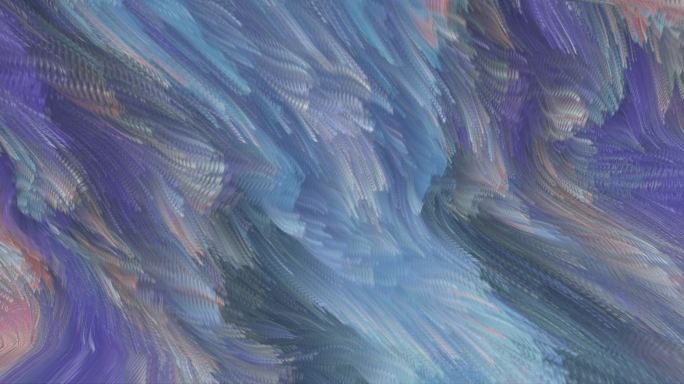 抽象背景艺术海浪涌动创意视觉投影4841