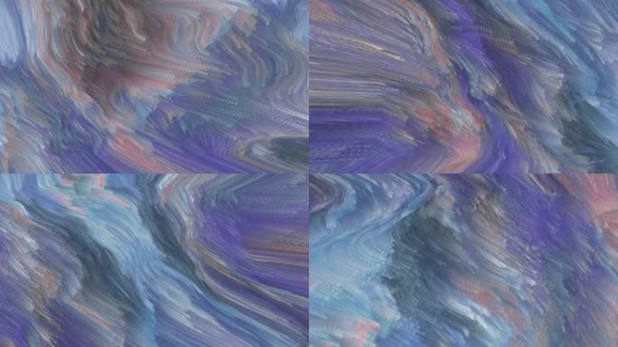 抽象背景艺术海浪涌动创意视觉投影4841