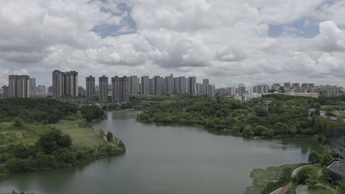 贵阳阅山湖航拍